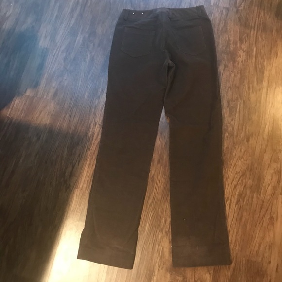 J. McLaughlin Dark Brown Slim Fit Dixie Corduroy Pants – Size 4 - Picture 3 of 6